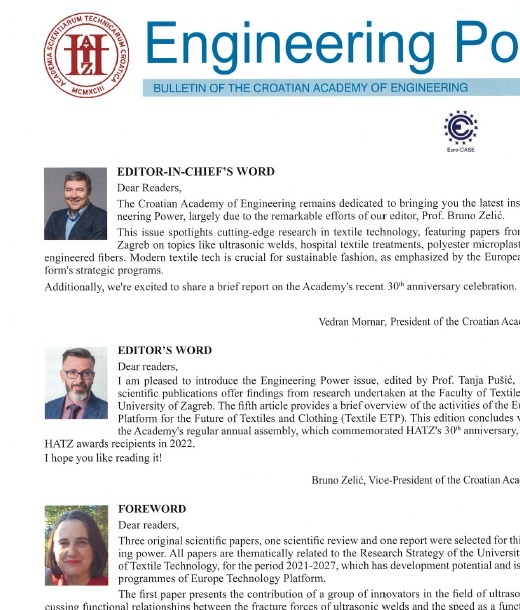 Engineering Power, Vol. 18(1) 2023